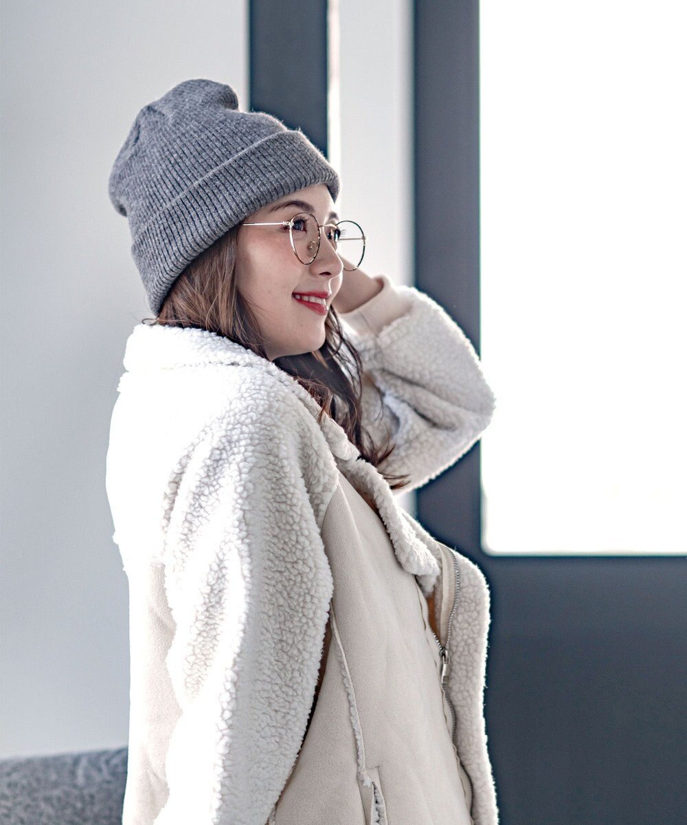 MOONBAT 【洗える】伸縮性に優れたストレスフリー ニット帽 ゆったり 