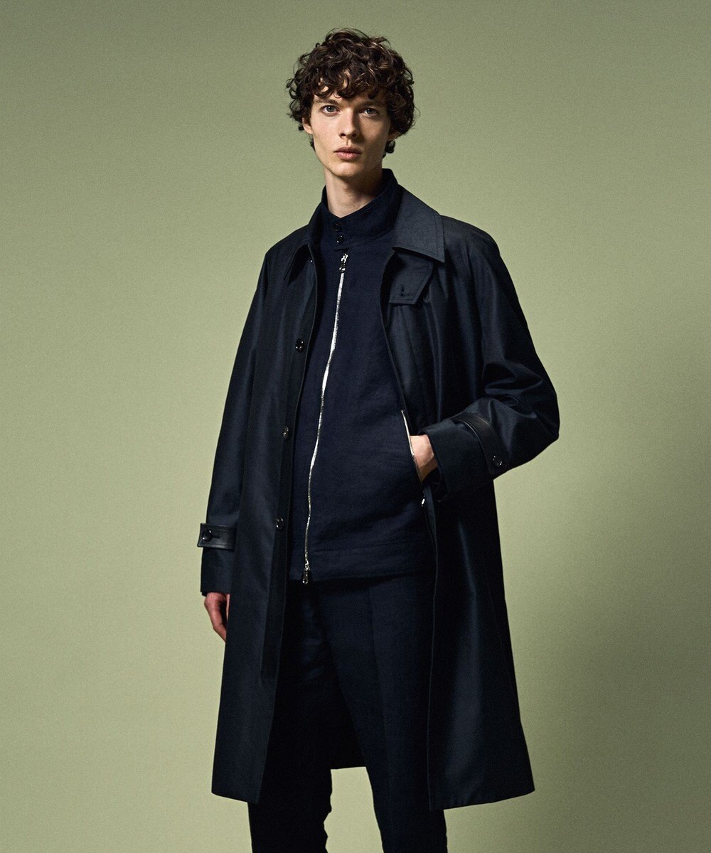 JOSEPH HOMME コットンシルクギャバジン　ステンカラーコート 