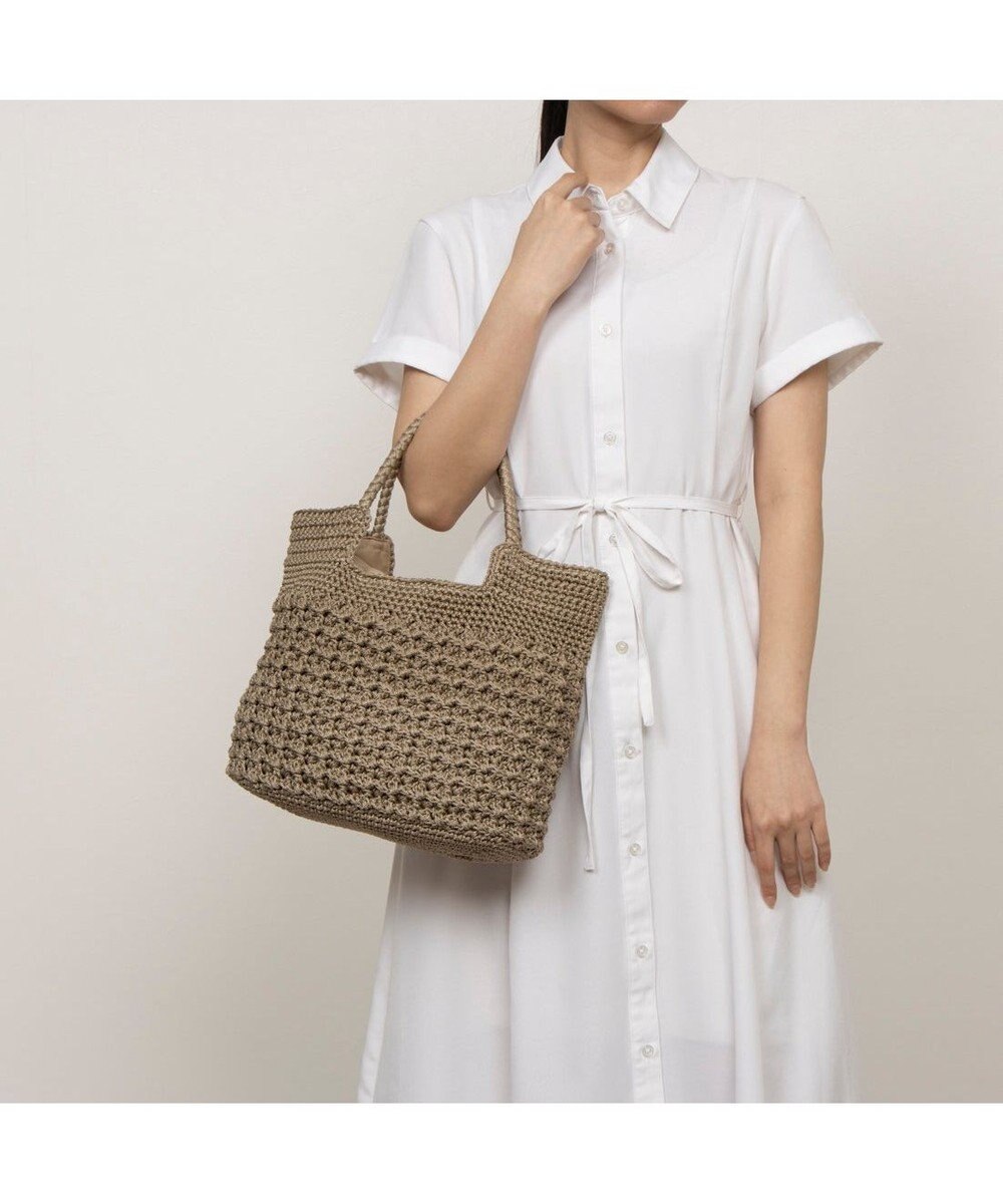 UNBILLION カシュカシュ cachecache / 柄編みベーシックトート 