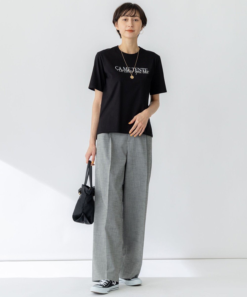 23区 S 【洗える】CA ME TENTE ロゴ TEE 