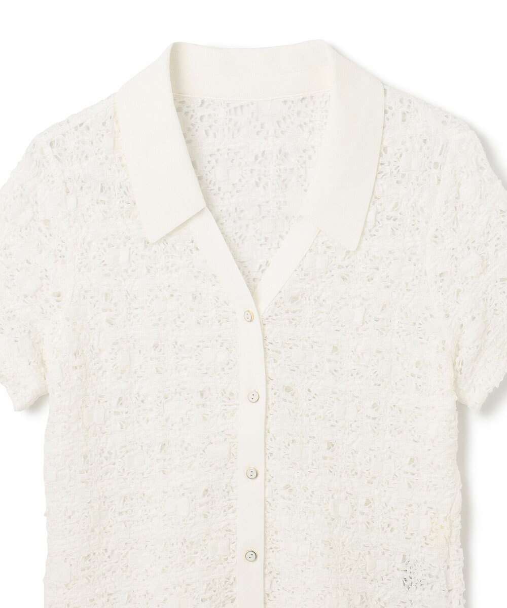 GRACE CONTINENTAL レースカットスキッパートップ 