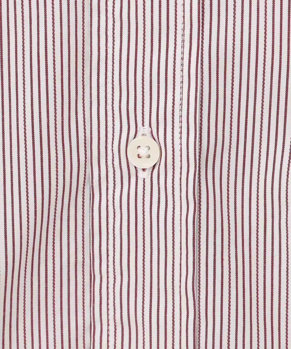 J.PRESS MEN ポプリンマルチストライプ ボタンダウンシャツ 