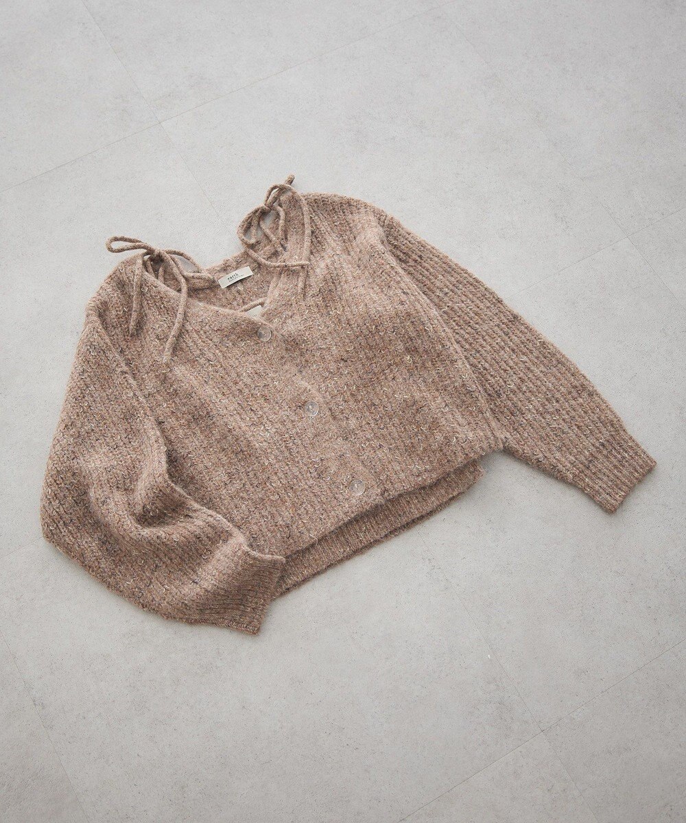 earth music&ecology 【WEB限定】SET2点ショートカーディガン＋リボンキャミソール 