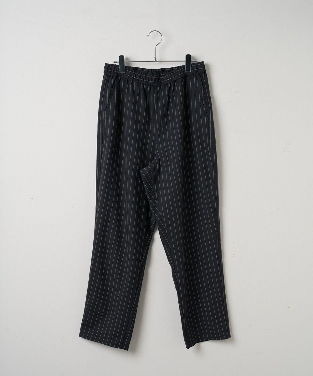 WEGO 【ユニセックス着用アイテム/手洗い可/SETUP可/ウエストゴム】リネンレーヨンイージーパンツ 