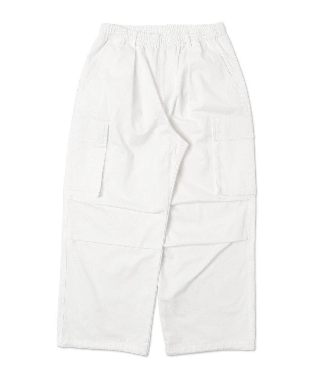 WEGO 【ウエストゴム/SMLサイズ展開】イージーワイドカーゴパンツ 