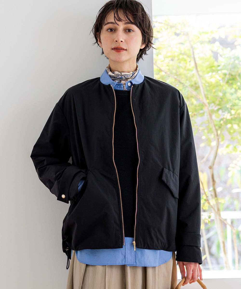 23区 【先行予約】ライトパディング ノーカラー アウター 