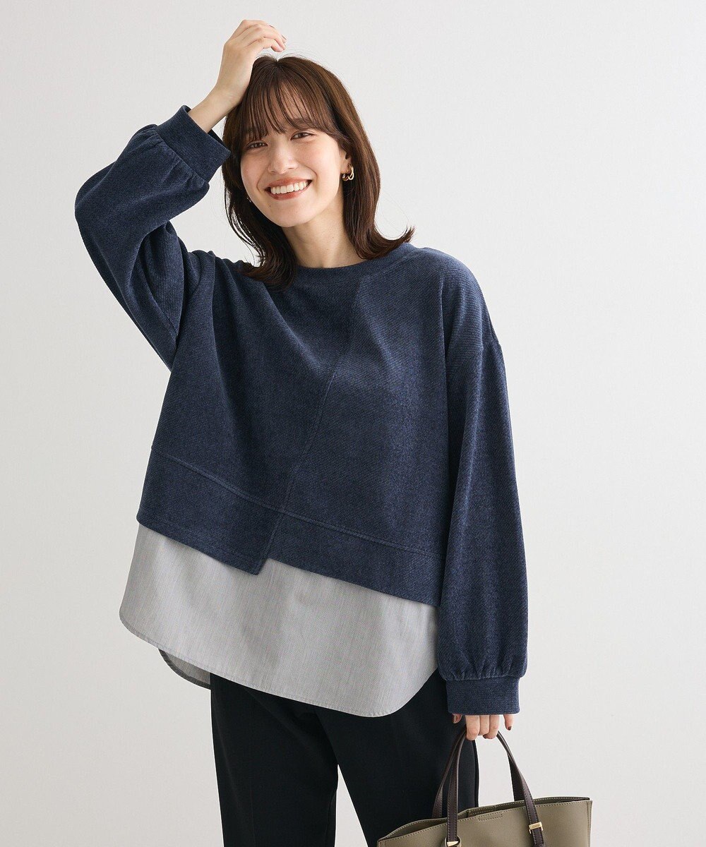 Green Parks カットコーデュロイドッキングプルオーバー 