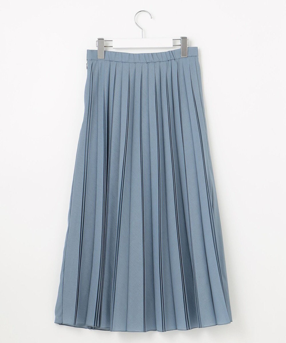 J.PRESS LADIES L 【洗える】シアータフタ プリーツ スカート 