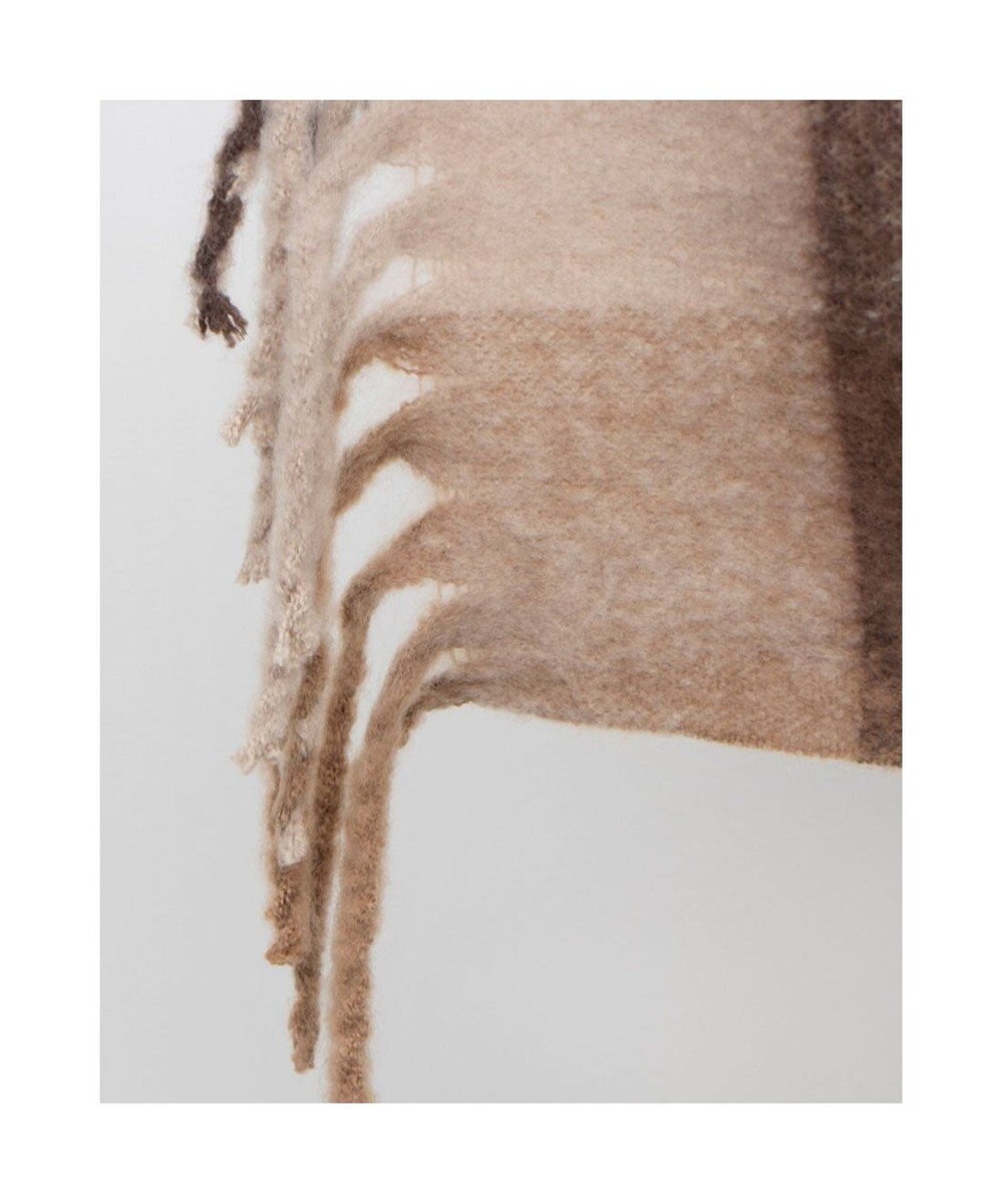 UNBILLION カシュネ cache nez / リサイクルポリブロックチェックストール 