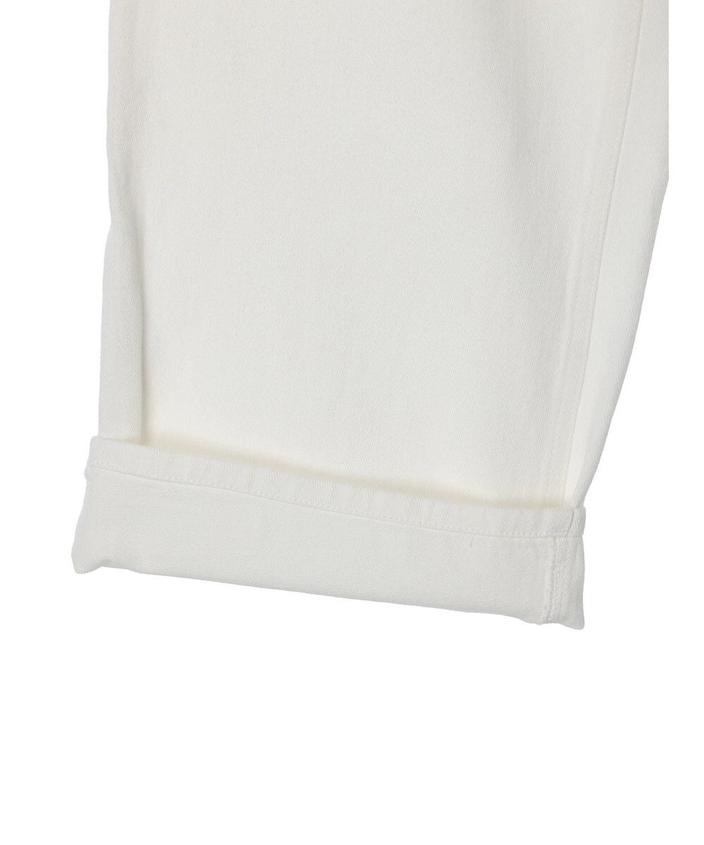 Green Parks ・ＥＬＥＮＣＡＲＥ　ＤＵＥ　ホワイトデニムタックパンツ 