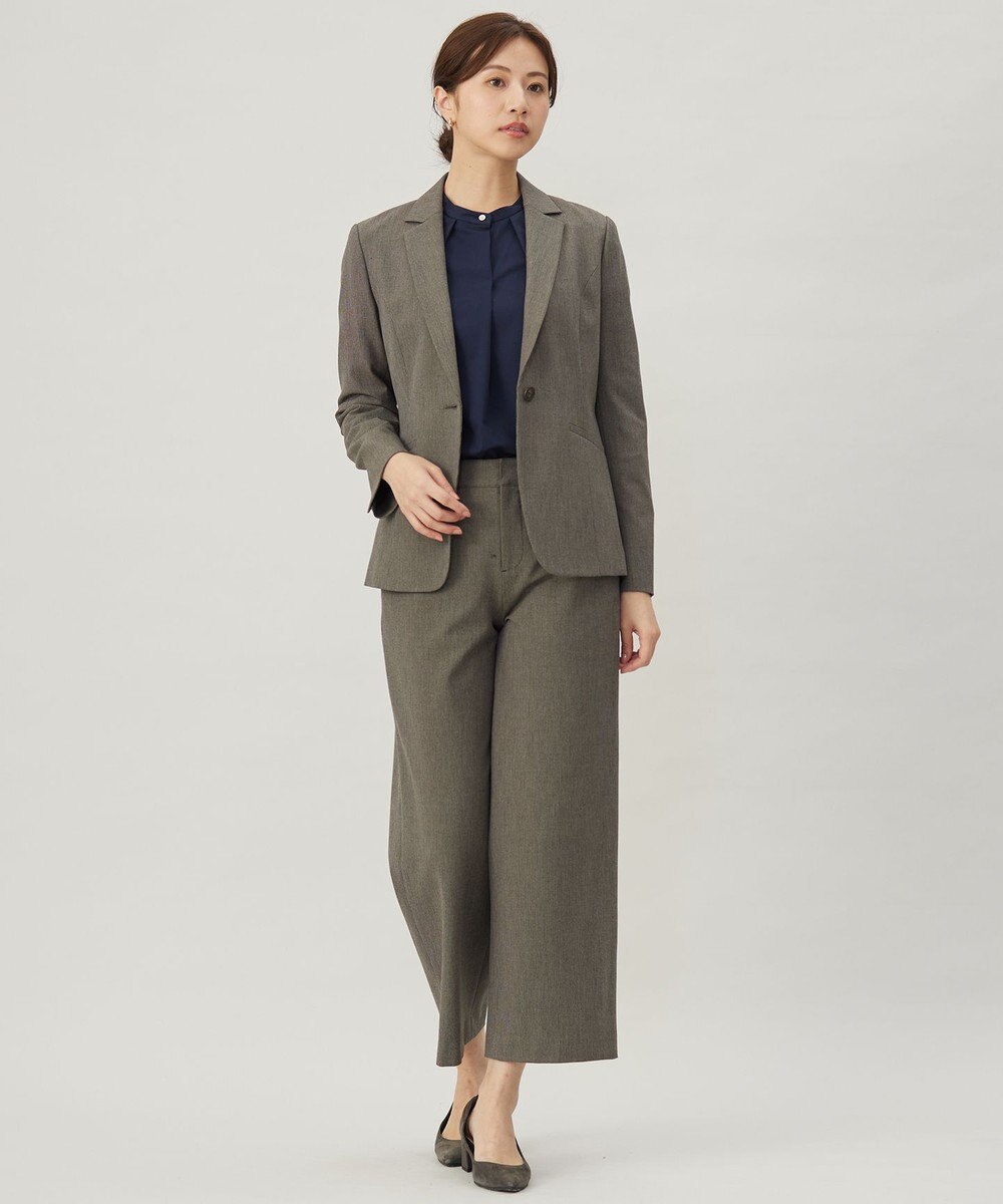 J.PRESS LADIES T/Rアルガンシルク テーラード ジャケット 