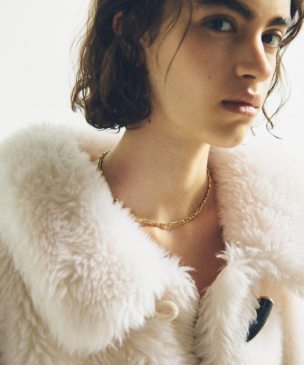 GRACE CONTINENTAL ウールボアショートコート 