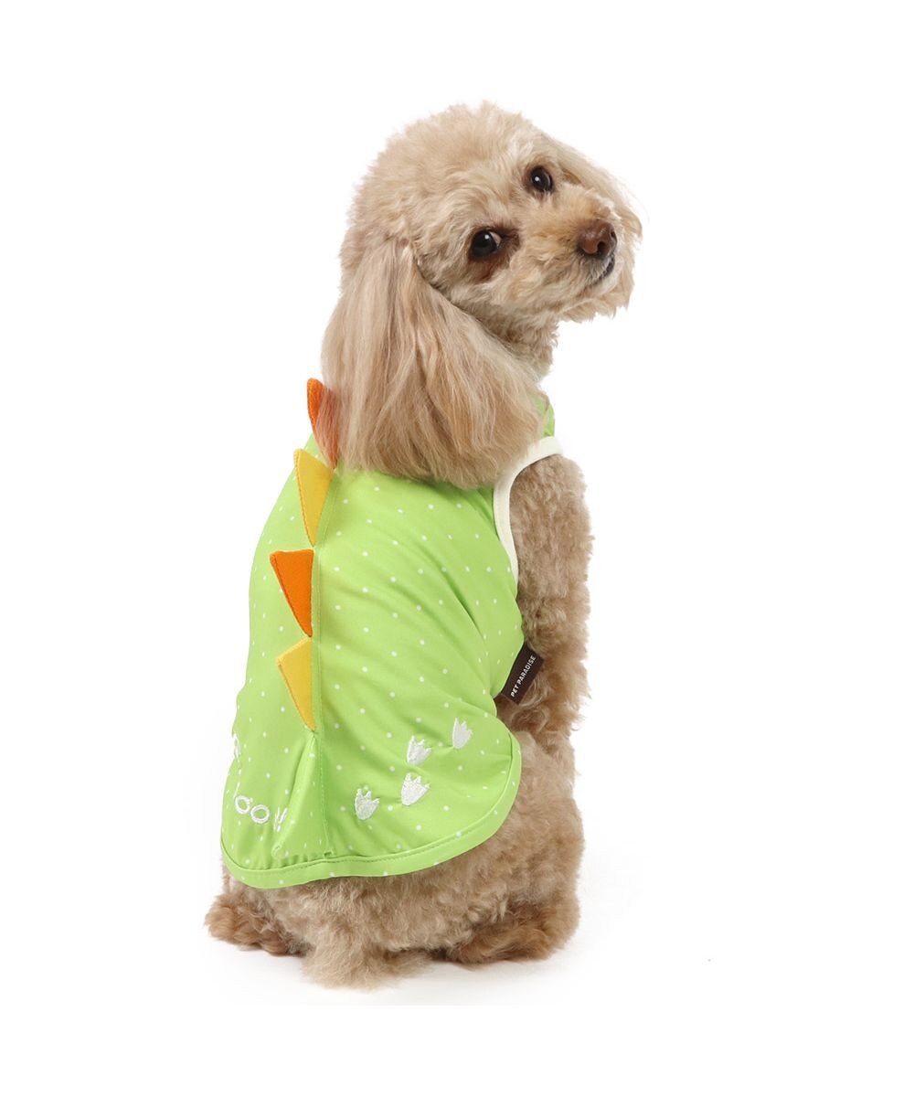 PET PARADISE ペットパラダイス エコメイド 天竺 恐竜 タンクトップ 小型犬 