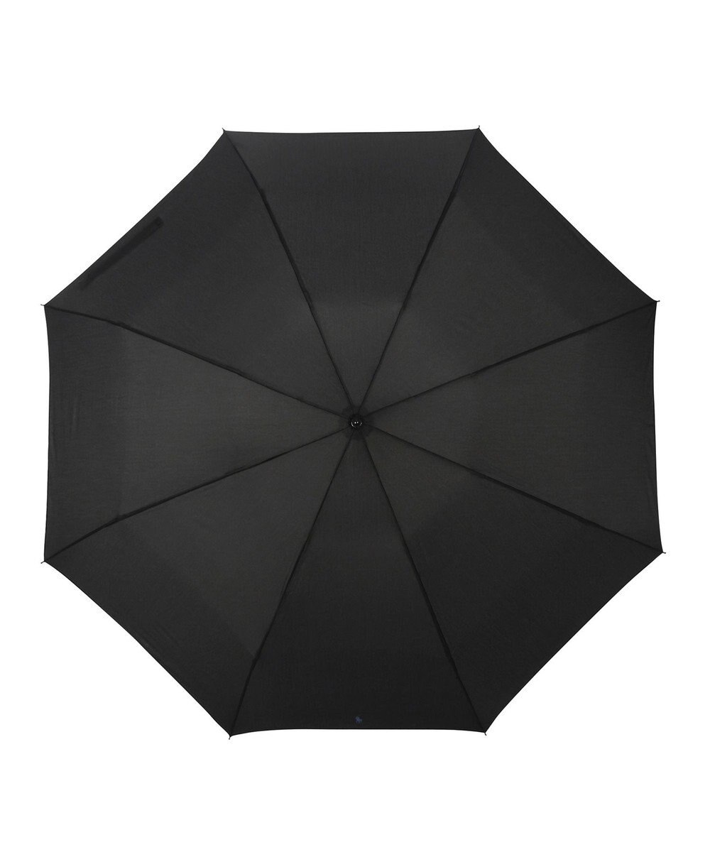 MOONBAT 【大きめ70cm】POLO RALPH LAUREN 折りたたみ傘 メンズ プレーン ワンポイント刺繍 