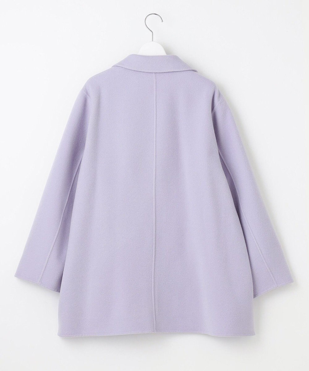 自由区 ウールリバーショート コート 