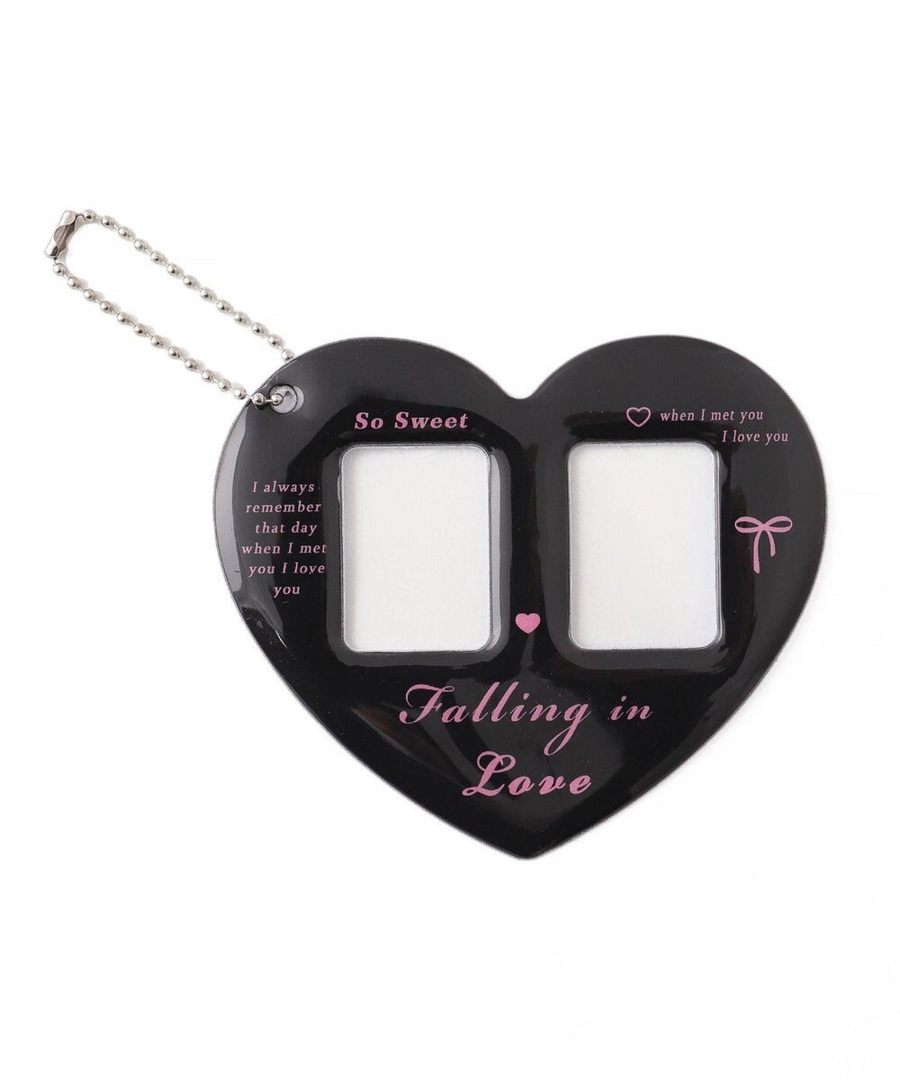 WEGO 【推し活＆痛バ】ハートIDフォトケースキーホルダー 