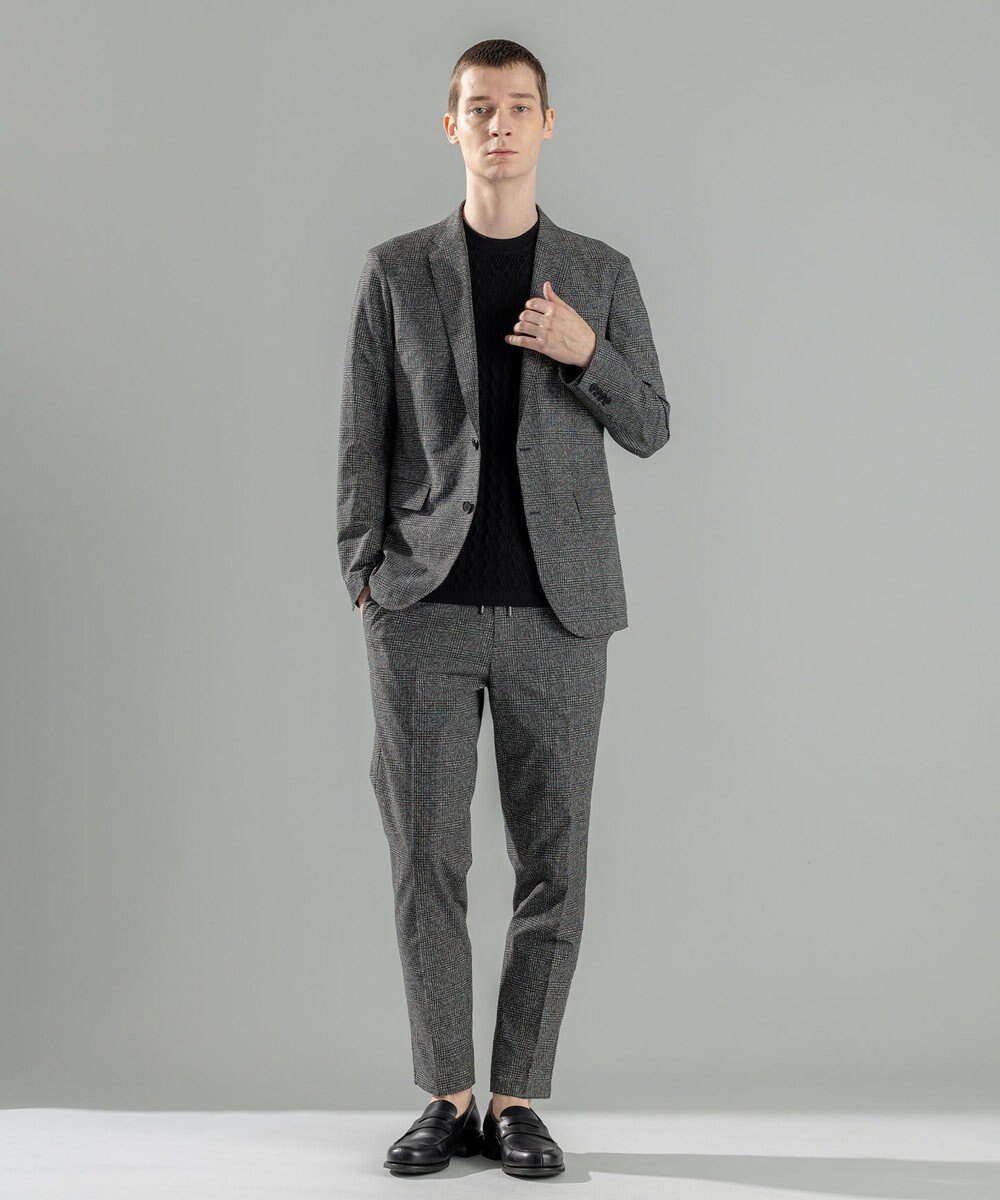 JOSEPH HOMME 新型・新柄【洗える/ストレッチ/シワになりにくい/セットアップ対応可】クールドッツストレッチ 　ジャケット 