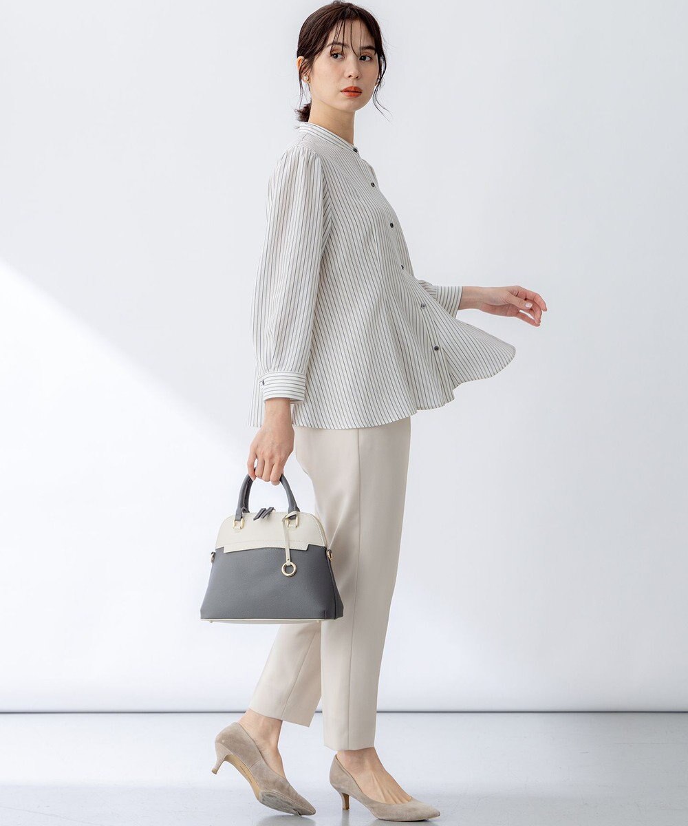 組曲 リヨセルシャーティングペプラム ブラウス 