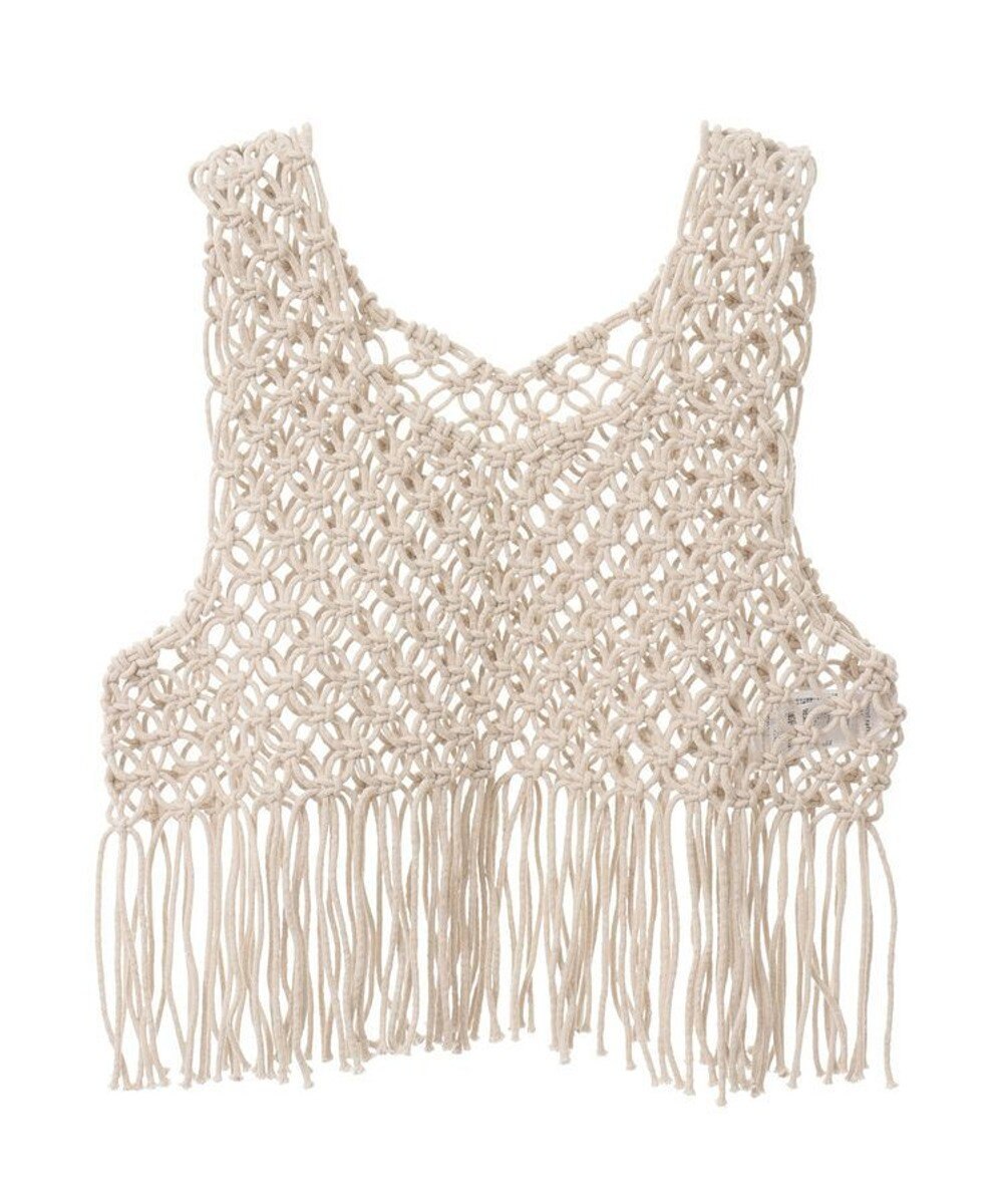 Green Parks マクラメベスト 