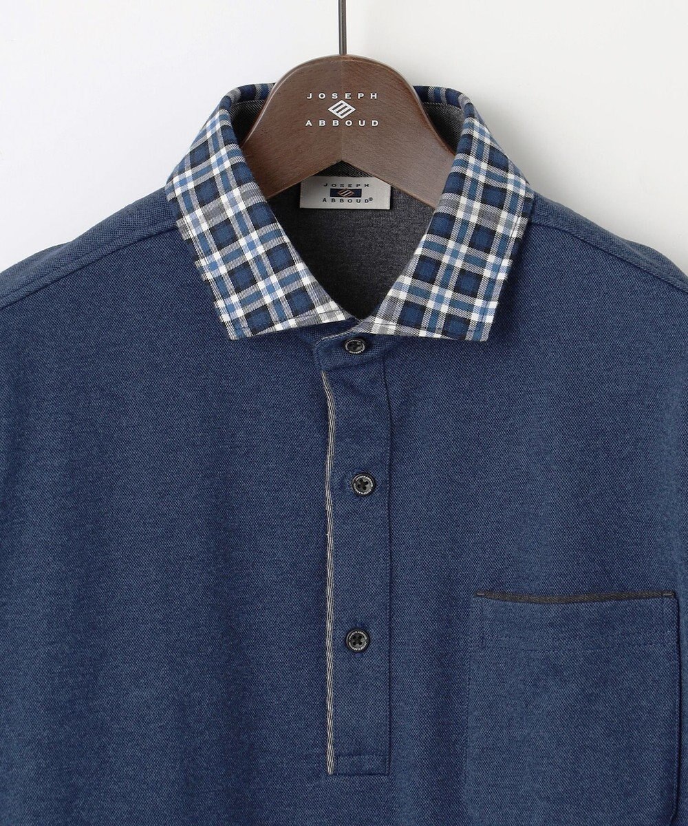 JOSEPH ABBOUD 【キングサイズ・微起毛/ジャパンファブリック】ウィンターダディー ポロシャツ 