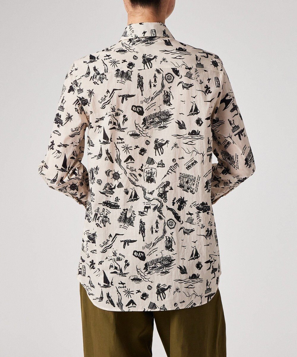 Paul Smith Travel Stories プリント シャツ 