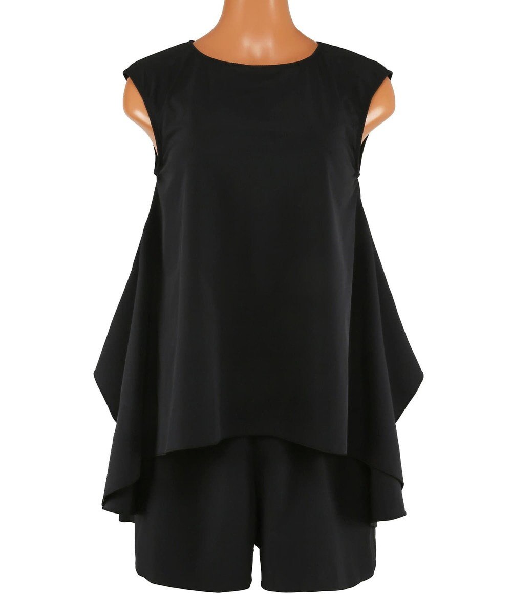 San-ai Resort（三愛水着楽園） 【UPF50＋】　タンクトップキュロット3点セット　9M・11L　【San-ai Resort（サンアイリゾート）】 