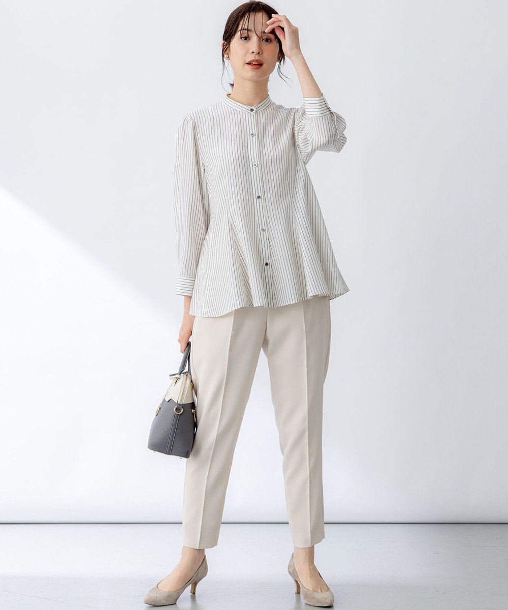 組曲 リヨセルシャーティングペプラム ブラウス 