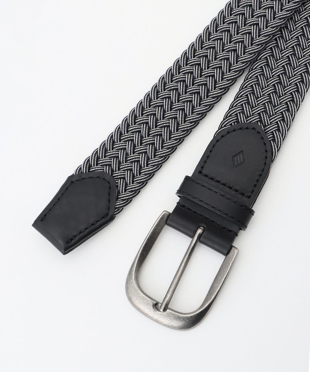 JOSEPH ABBOUD 【イタリア素材・ストレッチ・日本製】 ストレッチミックスブレイズ ベルト 