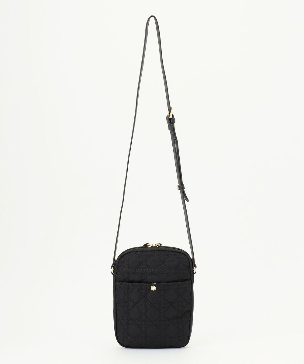 LA BAGAGERIE グリッドキルティングショルダー 