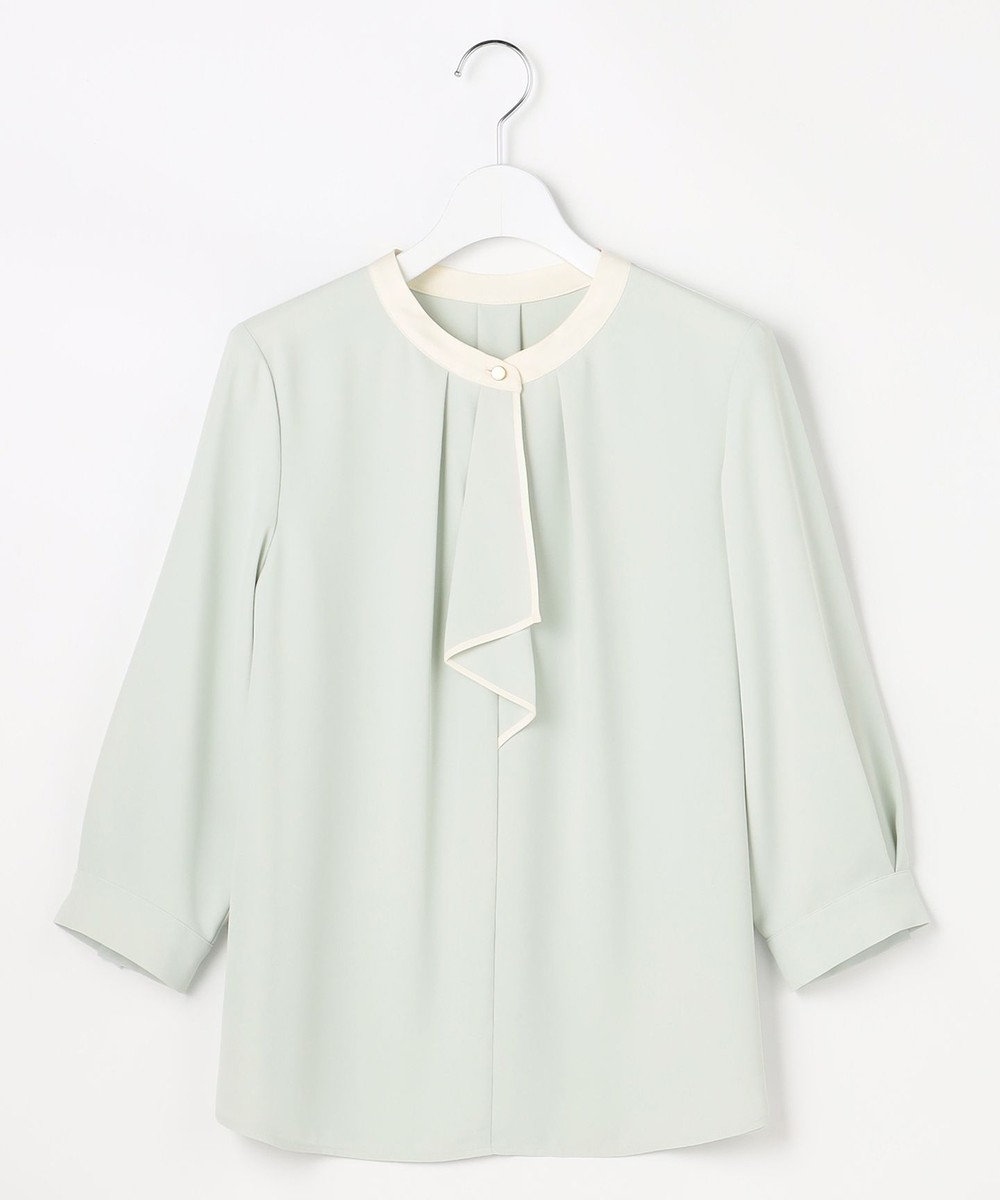 ANY SIS L ボウタイツイル ブラウス 