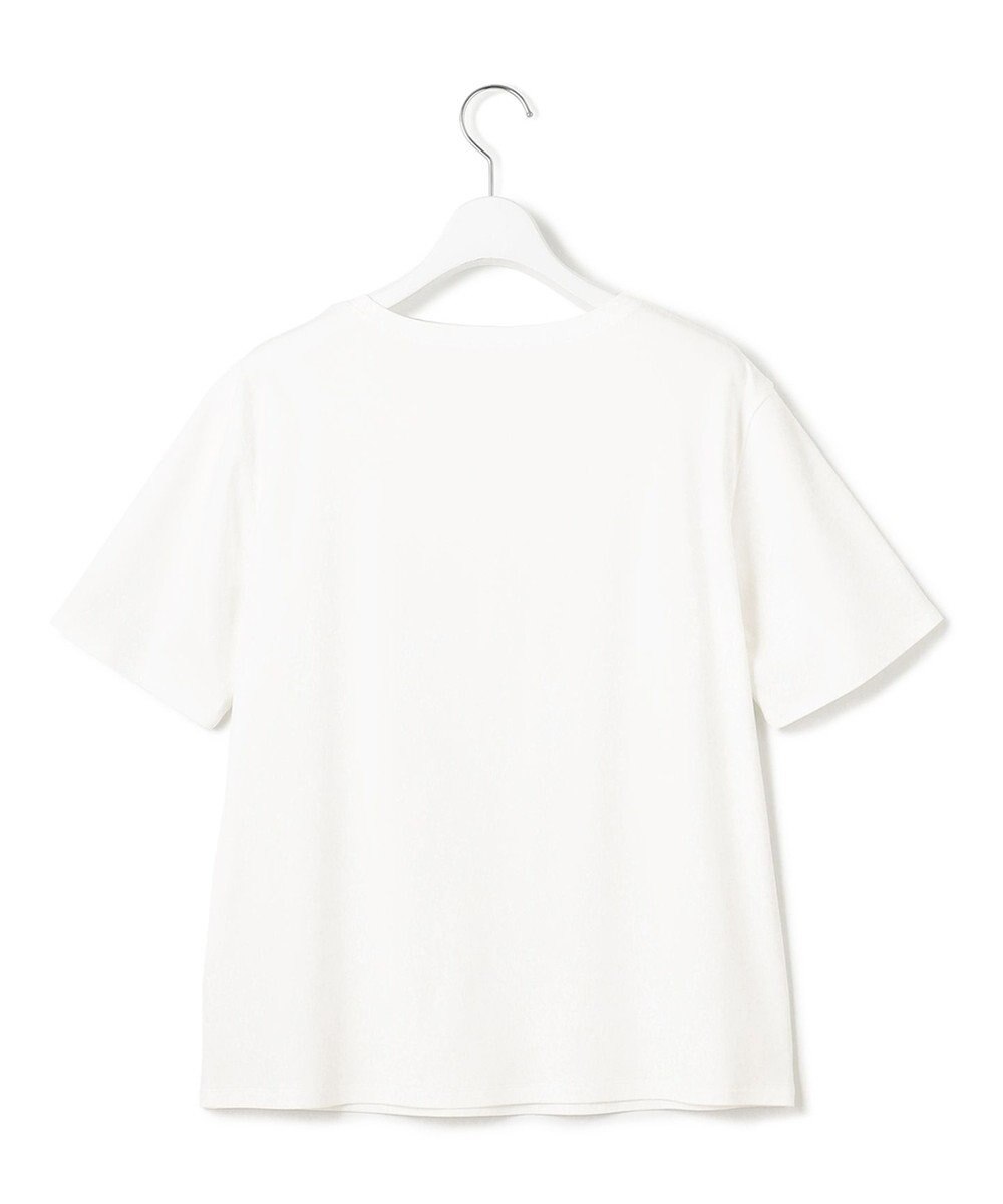 23区 S 【好評につき新色追加/汗じみ防止】エンブロイダリージャージー レースキャミソール付き カットソー 