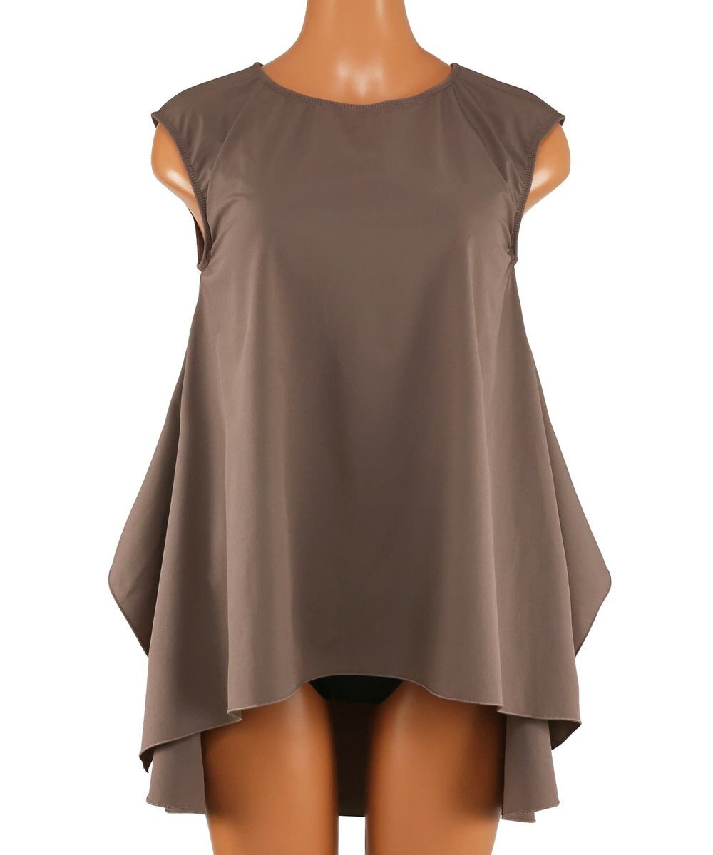 San-ai Resort（三愛水着楽園） 【UPF50＋】　タンクトップキュロット3点セット　9M・11L　【San-ai Resort（サンアイリゾート）】 