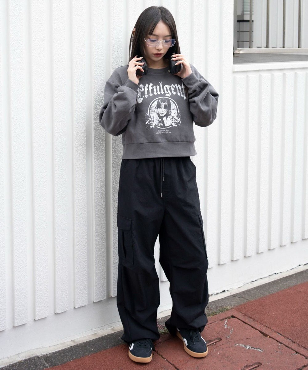 WEGO 【暖かい/裏起毛】裏起毛グラフィックスウェット 