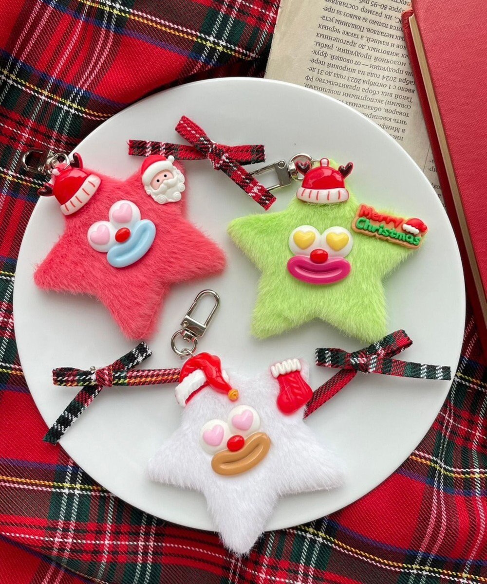 WEGO ミニメリクリお星さまモンスターぬいぐるみキーホルダー 