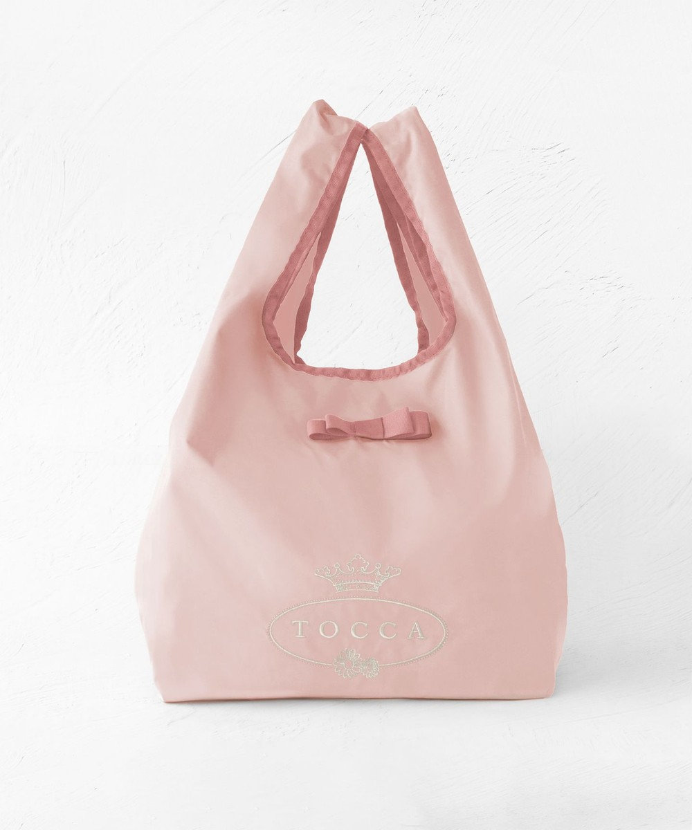 TOCCA 【WEB＆一部店舗限定】POINT OF RIBBON ECOBAG エコバッグ [新色]ピンク系