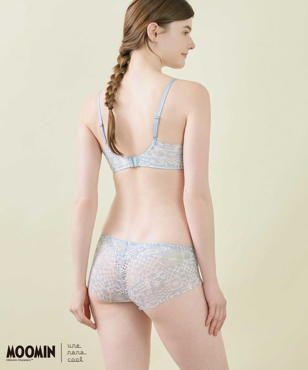 une nana cool 【ムーミン】 MOOMIN * une nana cool  364 レース ノンワイヤーブラ 