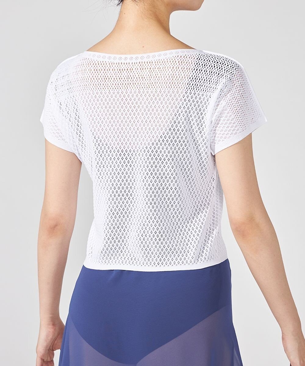 Chacott キシリトールコンパクトニットTシャツ 