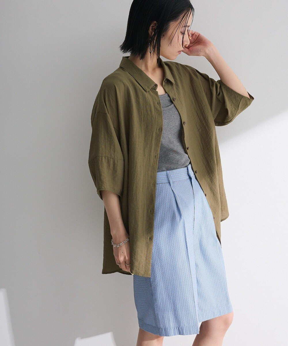 Green Parks ・ＥＬＥＮＣＡＲＥ　ＤＵＥシアーボリュームスリーブシャ 