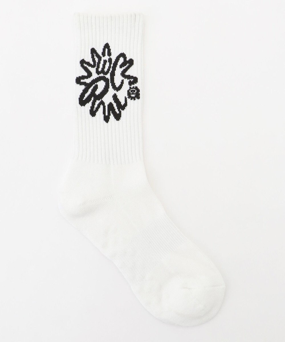 PW CIRCULUS 【虫よけ加工】【WOMEN】サークルロゴ　ミドルソックス  ゴルフ 