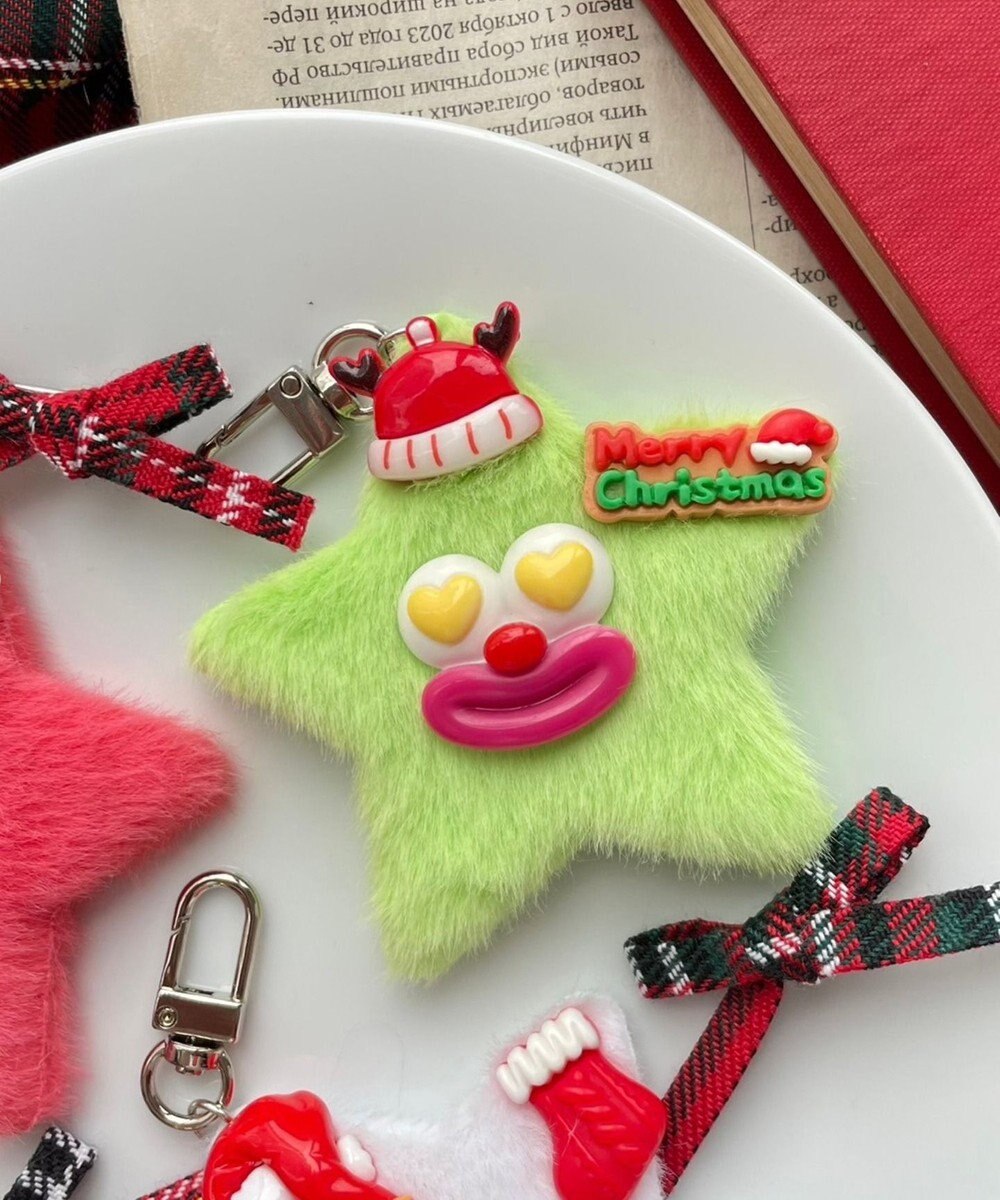 WEGO ミニメリクリお星さまモンスターぬいぐるみキーホルダー 