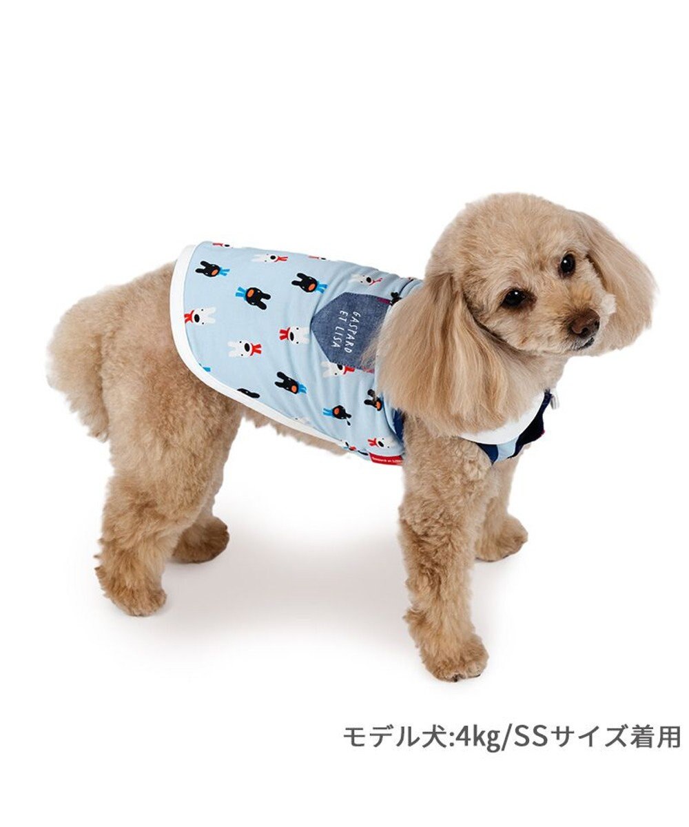 PET PARADISE リサとガスパール 接触冷感 襟付き タンクトップ 小型犬 
