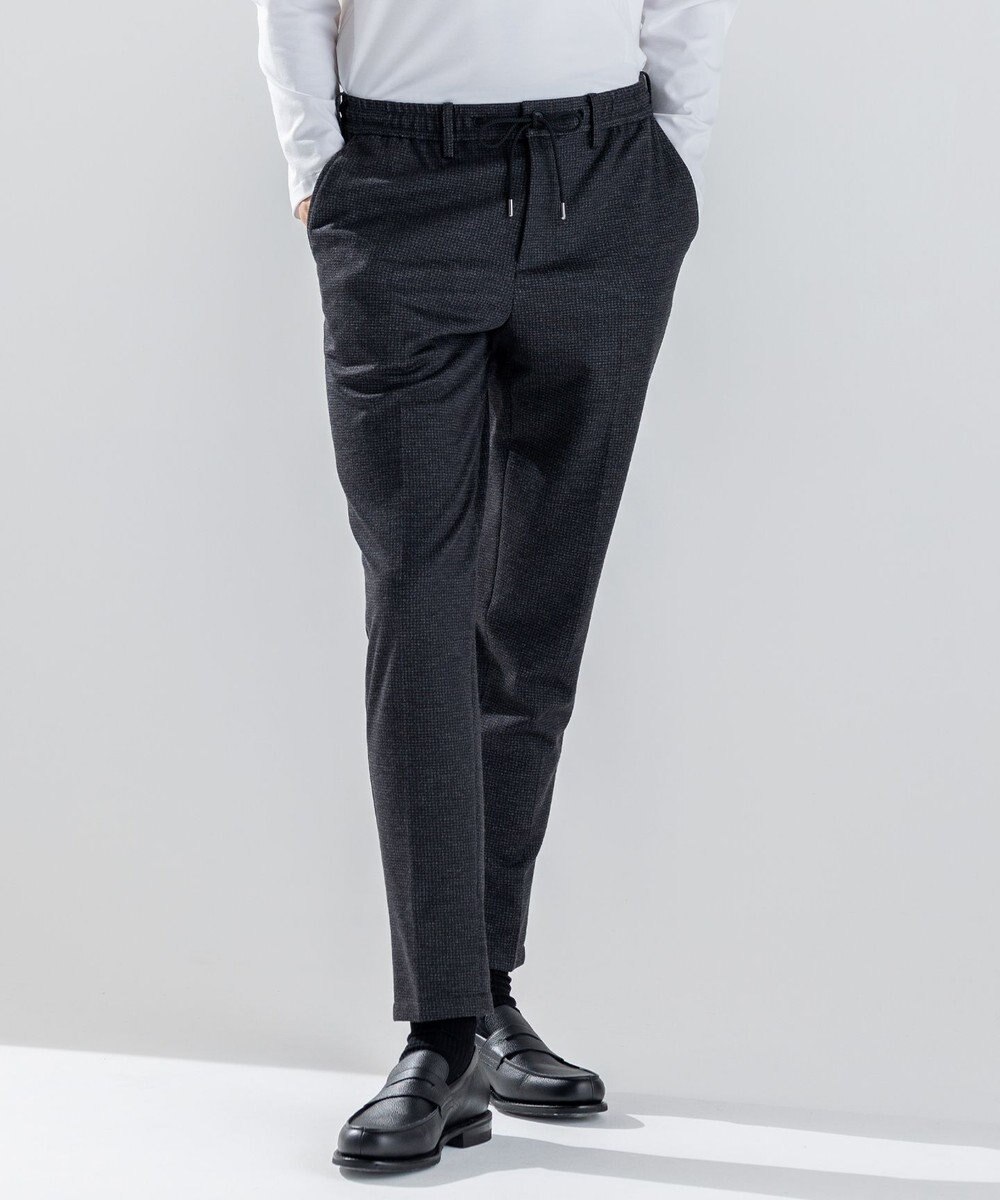 JOSEPH HOMME 新素材【ストレッチ/セットアップ対応】クリアドビージャージー  ドロスト付テーパードパンツ / PEGG CONVERTIBLE 