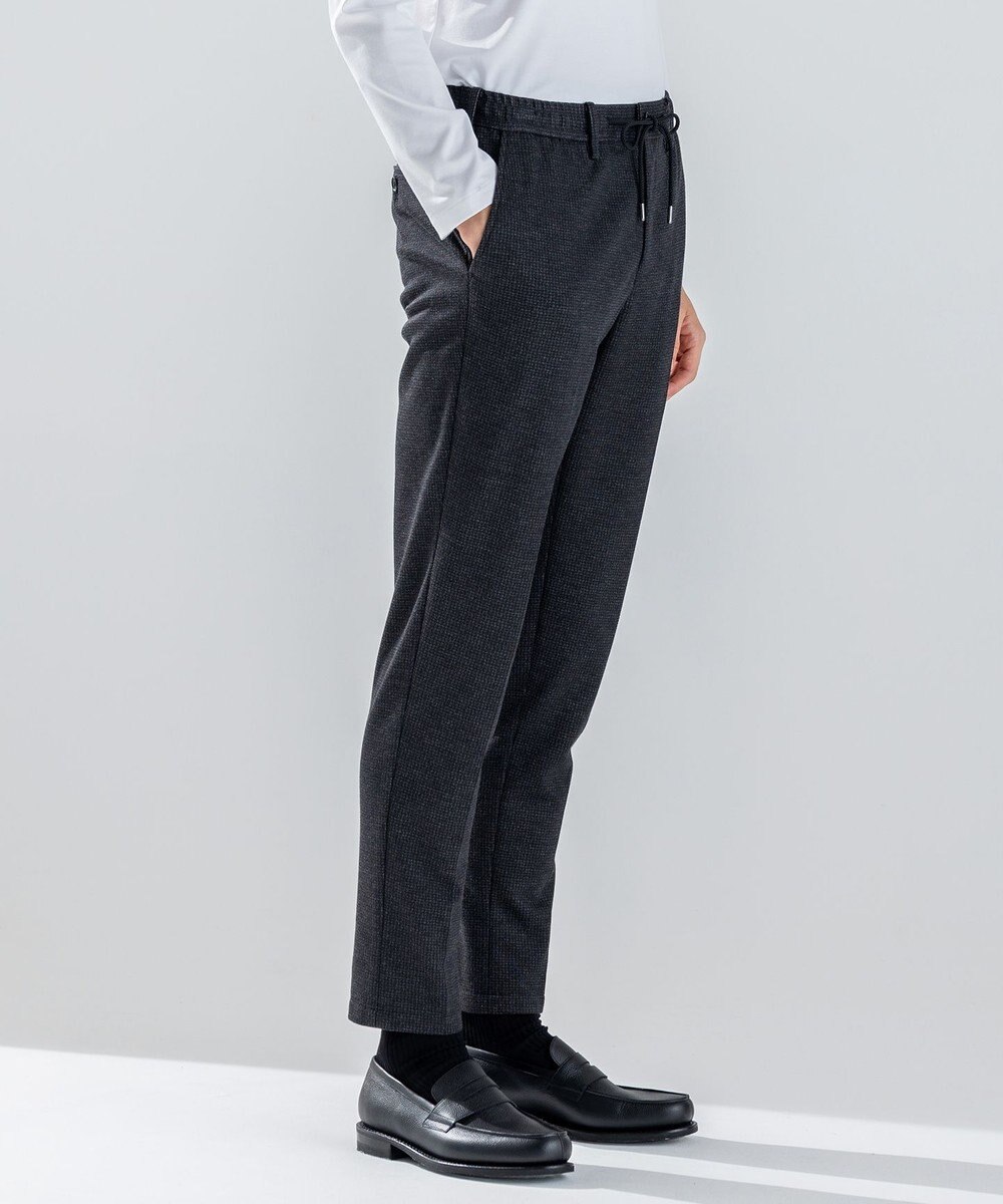 JOSEPH HOMME 新素材【ストレッチ/セットアップ対応】クリアドビージャージー  ドロスト付テーパードパンツ / PEGG CONVERTIBLE 