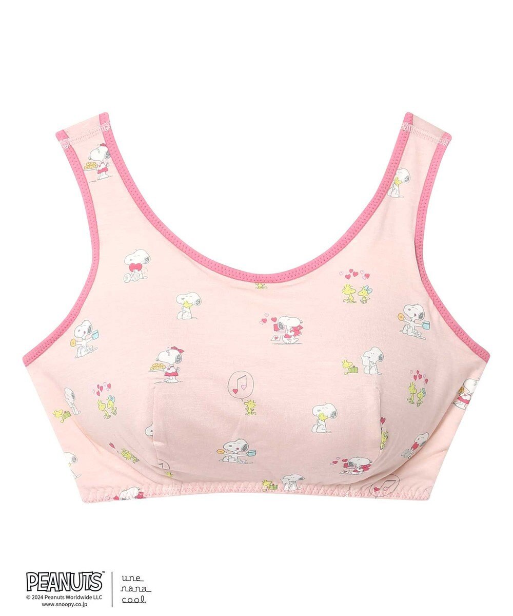une nana cool 【スヌーピー】PEANUTS × une nana cool ナイトアップブラ SNOOPY 