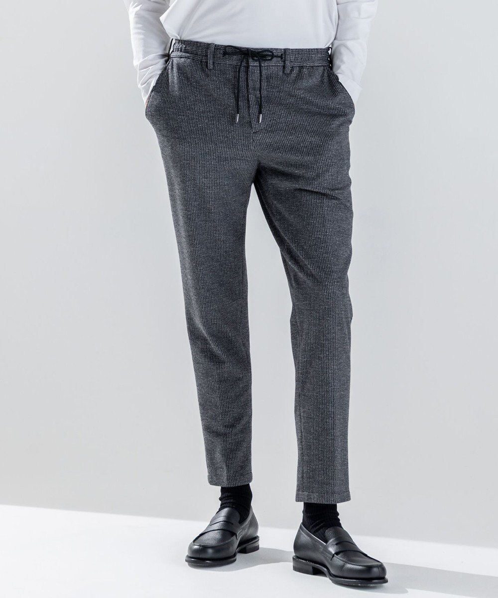 JOSEPH HOMME 新素材【ストレッチ/セットアップ対応】クリアドビージャージー  ドロスト付テーパードパンツ / PEGG CONVERTIBLE 