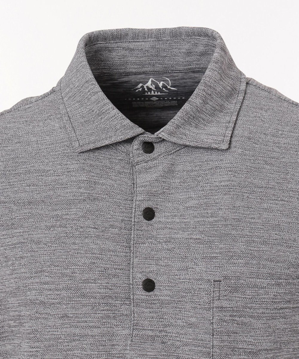 JOSEPH ABBOUD MOUNTAIN クールスキン鹿の子 ポロシャツ 