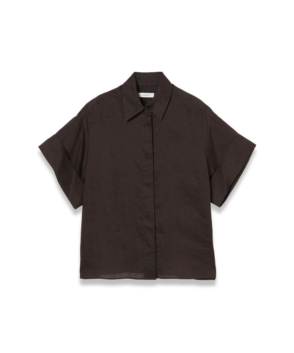 JOSEPH ラミーボイル　ショートスリーブブラウス　JUSTI 