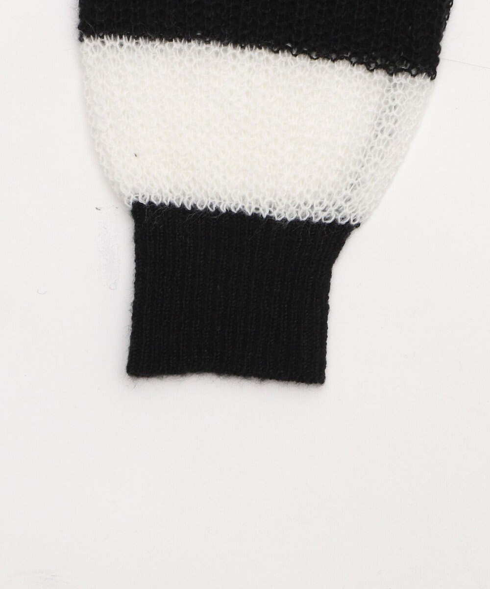 WEGO 【25年秋冬新作】モヘアタッチ2WAYリボンカーデ 