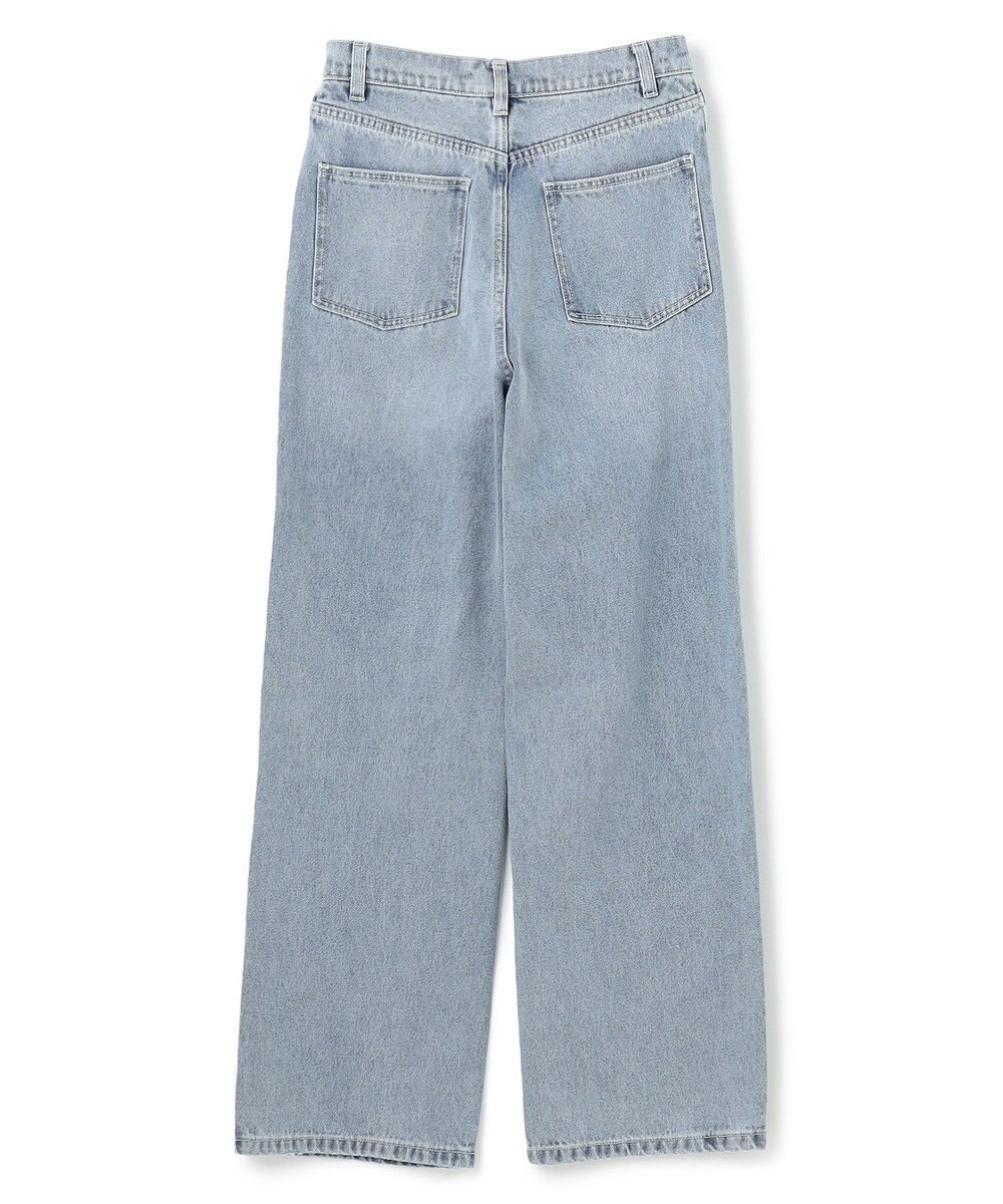 BEIGE， 【洗える】VICTOR / ワイドデニムパンツ 