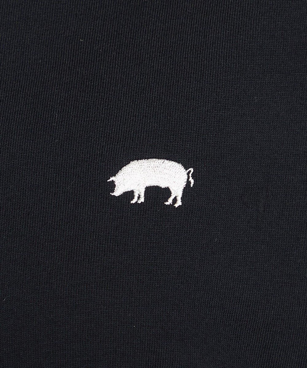 uncrave 【UNISEXあり】トンカツ Tシャツ（uncrave WHITE） 